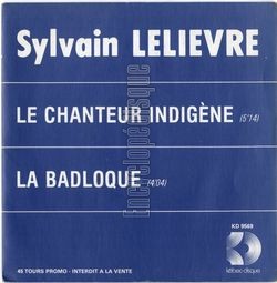 [Pochette de Le chanteur indigne (Sylvain LELIVRE)]
