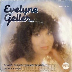 [Pochette de Quand, dis-moi, dis-moi quand (Evelyne GELLER)]
