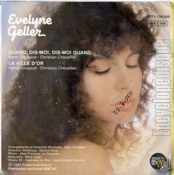 [Pochette de Quand, dis-moi, dis-moi quand (Evelyne GELLER) - verso]