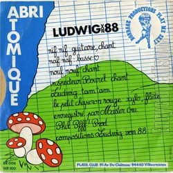 [Pochette de Les trois p’tits keupons (LUDWIG VON 88) - verso]