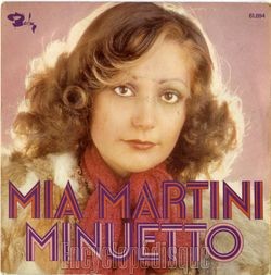 [Pochette de Mia MARTINI -  Minuetto  (Les FRANCOPHILES)]
