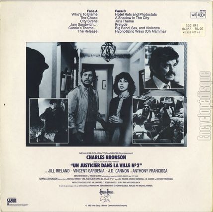 [Pochette de Un justicier dans la ville n 2 (B.O.F.  Films ) - verso]