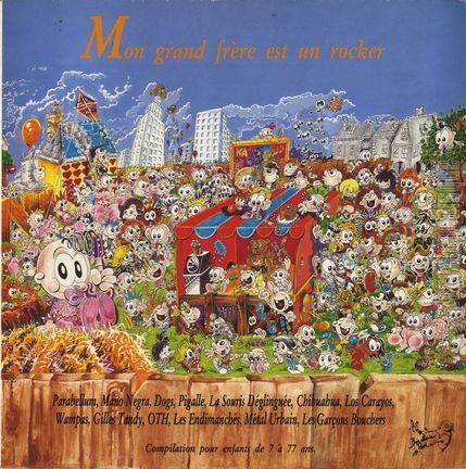 [Pochette de Mon grand frre est un rocker (COMPILATION)]
