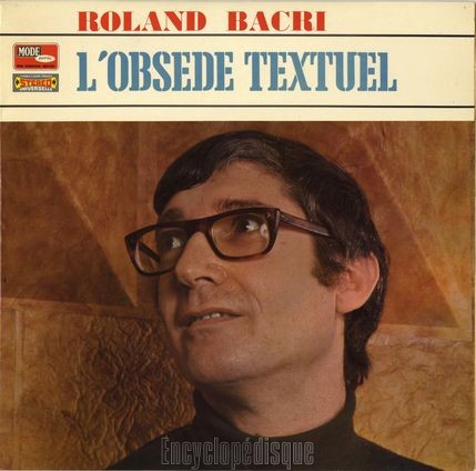 [Pochette de L’obsd textuel (Roland BACRI)]
