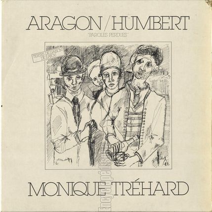 [Pochette de Aragon/Humbert "Paroles perdues" (Monique TRHARD)]