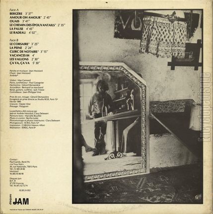 [Pochette de Approchez pour entendre (Jean MOIZIARD) - verso]