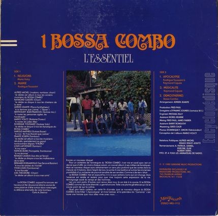 [Pochette de L’essentiel (BOSSA COMBO) - verso]