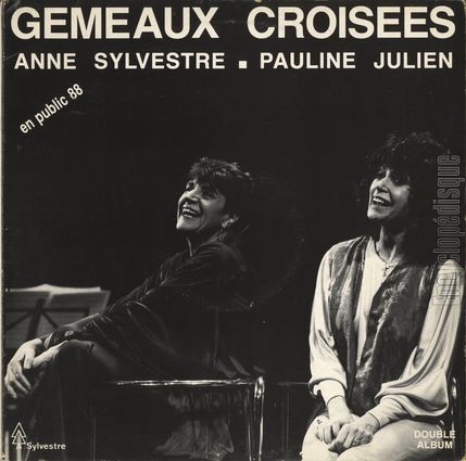 [Pochette de Gmeaux croiss - en public 88 - (Anne SYLVESTRE - Pauline JULIEN)]