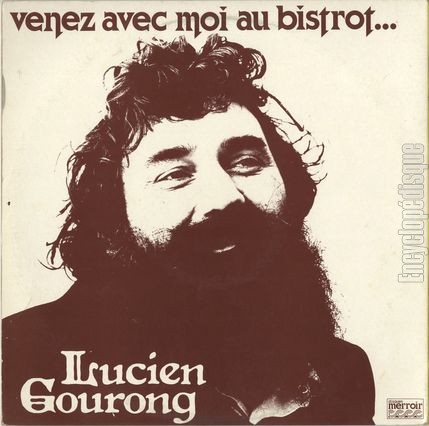 [Pochette de Venez avec moi au bistrot… (Lucien GOURONG) - verso]