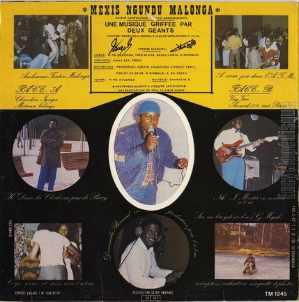 [Pochette de Tonton Malonga dans l’ambiance (Mexis Ngundu MALONGA) - verso]