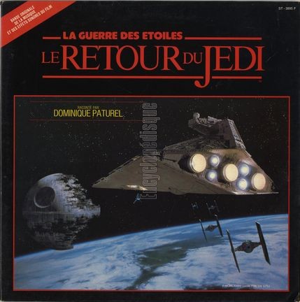 [Pochette de La guerre des toiles "le retour du Jedi" (B.O.F.  Films )]