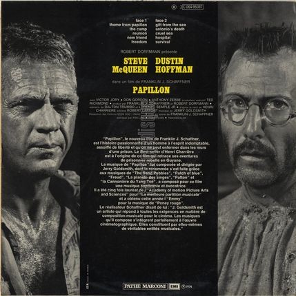 [Pochette de Papillon (B.O.F.  Films ) - verso]