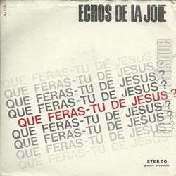 [Pochette de Les plerins de Montbliard  Que feras-tu de Jsus ?  (RELIGION)]