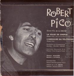 [Pochette de La valse de Chopin (Robert PICO) - verso]