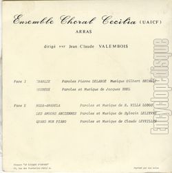 [Pochette de Charlie (Ensemble choral La CCILIA) - verso]