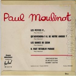 [Pochette de Les petites P… (Paul MOULINOT) - verso]