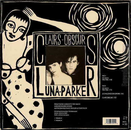 [Pochette de Fric-frac (LUNA PARKER) - verso]