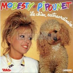 [Pochette de Le chien extraordinaire (MODESTY et PIPOUNET)]