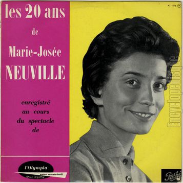[Pochette de Les 20 ans de Marie-Jos Neuville (Marie-Jose NEUVILLE)]