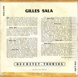[Pochette de nostalgie Carabe (Gilles SALA) - verso]