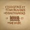 Chansons et tmoignages des Compagnons du Devoir
