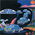 Bolides bleus et bandes blanches